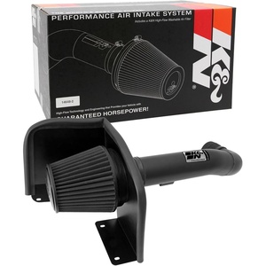 K&N Cold Air Intake System: High-Flow Air Filter, Increase Performance & Towing: Compatible with 2009-2014 Chevy/GMC/Cadillac Silverado, Suburban, Tahoe, Sierra, Yukon, Escalade, Avalanche, 77-3070KP(BlackHawk)