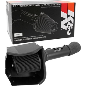K&N Cold Air Intake System: High-Flow Air Filter, Increase Performance & Towing: Compatible with 2011-2015 FORD: F250, F350, F450, F550, 77-2582KTK(BlackHawk)
