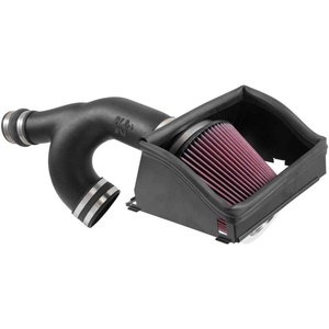 K&N Cold Air Intake System: High-Flow Air Filter, Increase Performance & Towing: Compatible with 2015-2017 FORD: F150, 57-2593(50 State Legal)