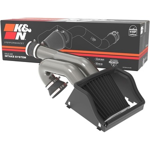K&N Cold Air Intake System: High-Flow Air Filter, Increase Performance & Towing: Compatible with 2015-2026 FORD Expedition, F150, F150 Raptor, 77-2617KC(Dry-Flow)