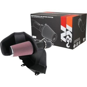 K&N Cold Air Intake System: High-Flow Air Filter, Increase Performance & Towing: Compatible with 2017-2025 Chevrolet/Cadillac/GMC: XT5, Blazer, Acadia, 63-3115