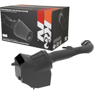 K&N Cold Air Intake System: High-Flow Air Filter, Increase Performance & Towing: Compatible with 2018-2025 JEEP, Gladiator, Wrangler, Wrangler JL, 77-1576KP(Dry Flow)