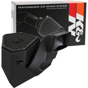 K&N Cold Air Intake System: High-Flow Air Filter, Increase Performance & Towing: Compatible with 2019-2024 RAM: 2500, 3500, 63-1584