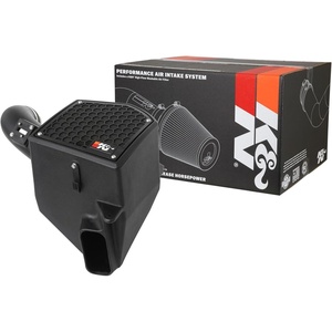 K&N Cold Air Intake System: High-Flow Air Filter, Increase Performance & Towing: Compatible with 2020-2025 Chervolet/GMC: 1500, 63-3118