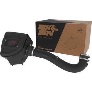 K&N Cold Air Intake System: High-Flow Air Filter, Increase Performance & Towing: Compatible with 2020-2025 RAM: 1500, 63-1594