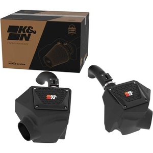 K&N Cold Air Intake System: High-Flow Air Filter, Increase Performance & Towing: Compatible with 2022-2024 TOYOTA: Sequoia, Tundra, 63-9042