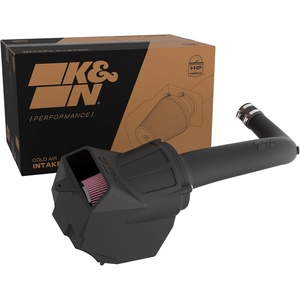 K&N Cold Air Intake System: High-Flow Air Filter, Increase Performance & Towing: Compatible with 2024 Jeep: Wrangler, 63-1597