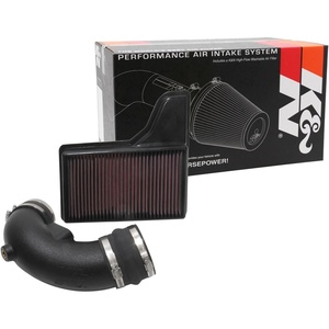 K&N Cold Air Intake System: High-Flow Air-Filter, Increase Performance & Horsepower: Compatible with 2018-2023 FORD Mustang GT, 30-2605(50 State Legal)