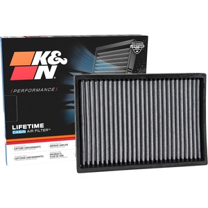 K&N LIFETIME Cabin Air Filter: Premium, Washable, Reusable VF2027 | Compatible with Select 2011-2021 Dodge/Chrysler(Filter)