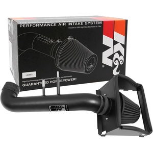 K&N NextGen Cold Air Intake System: High-Flow Cotton Filter: Compatible with 2015-2025 FORD: F150, 50-2591(BlackHawk)