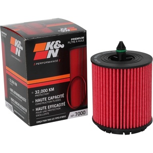 K&N Oil Filter: 20,000 Mile Engine Protection, High Efficiency, HP-7000 | Compatible with Select BUICK/CHEVROLET/POLARIS/SAAB (See Product Description for Select Models)