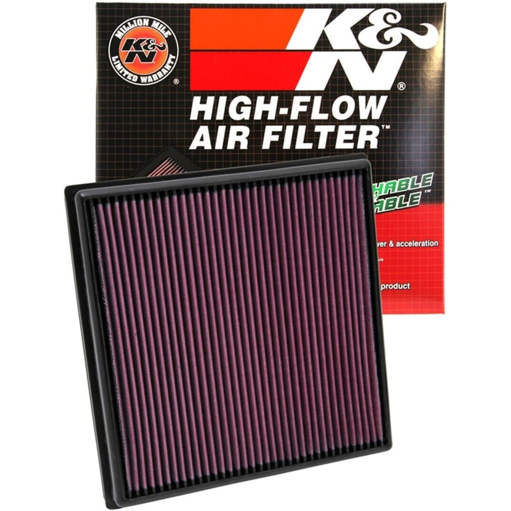 image:imageKampN Engine Air Filter Reusable Clean Every 75000 Miles Washable Replacement Car Air Filter Compatible 20092019 OpelHoldenVauxhallBuickChevy Zafira Astra MK6 PJ Verano Cruze 332966