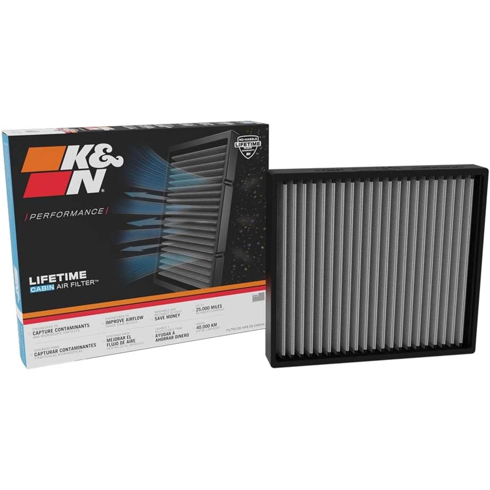image:imageKampN LIFETIME Cabin Air Filter Premium Washable Clean Air for your Cabin Compatible with 20222023 Rivian R1S R1T VF2087