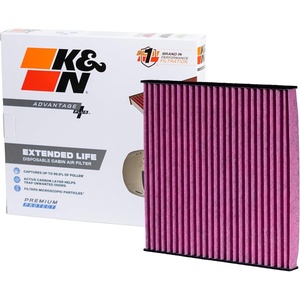 K&N Cabin Air Filter: Extended Life Disposable Replacement Air Filter | Compatible with 2000-2017 Subaru/Toyota/Mitsubishi/Lexus/Mazda (See Product Description for Select Models) DVF5045
