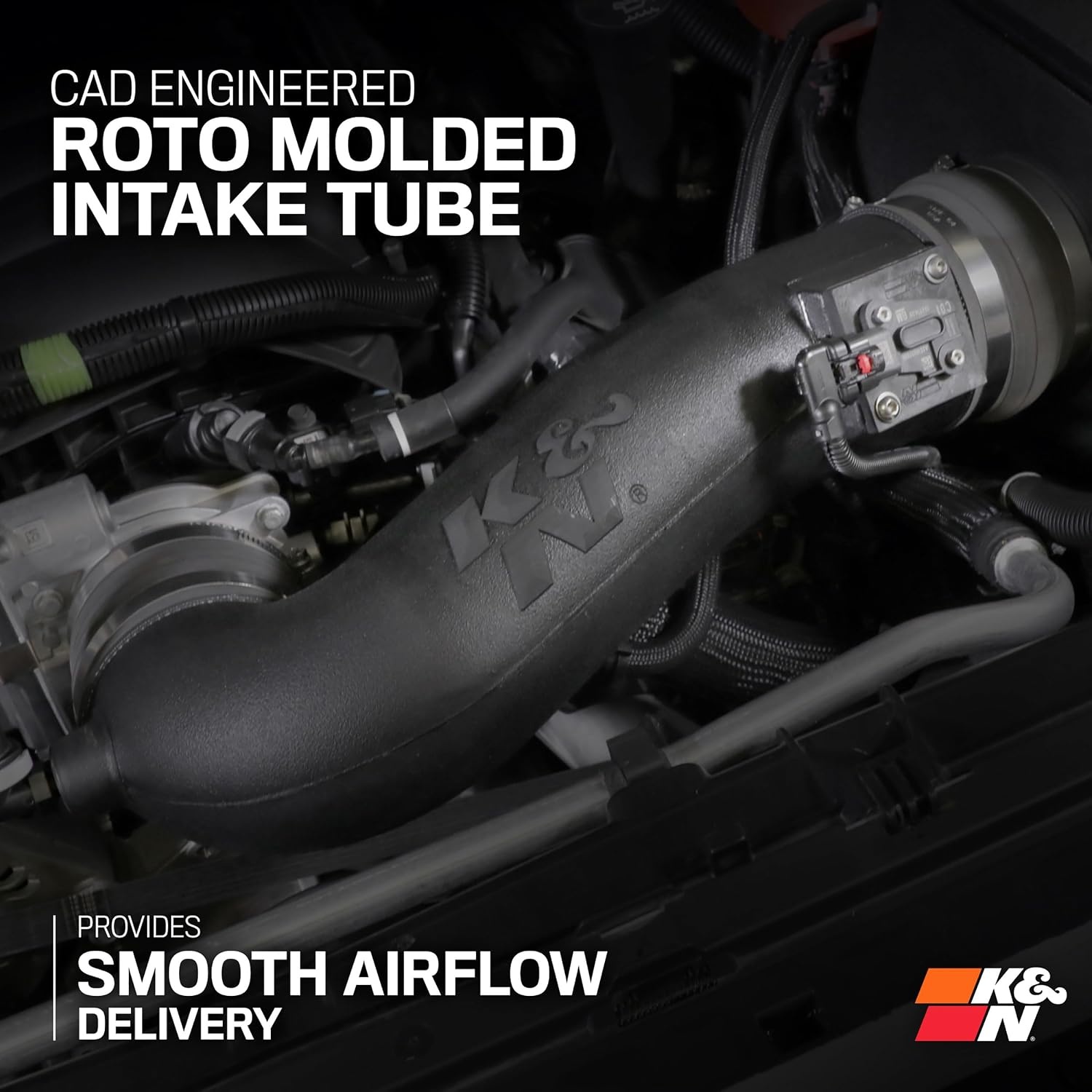 image:imageKampN Cold Air Intake System HighFlow Air Filter Increase Performance amp Acceleration Compatible with 20102014 Chevrolet Camaro SS 573074