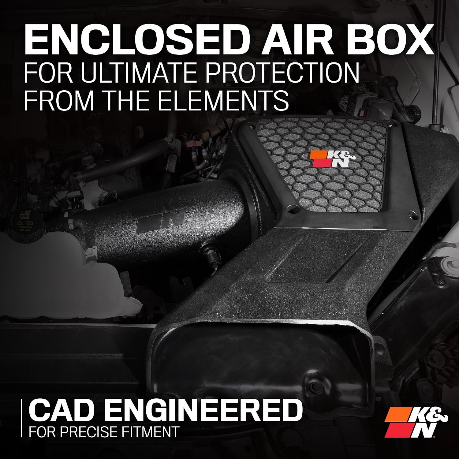 image:imageKampN Cold Air Intake System HighFlow Air Filter Increase Performance amp Towing Compatible with 20232024 Ford F150 Raptor F150 Raptor R 632624