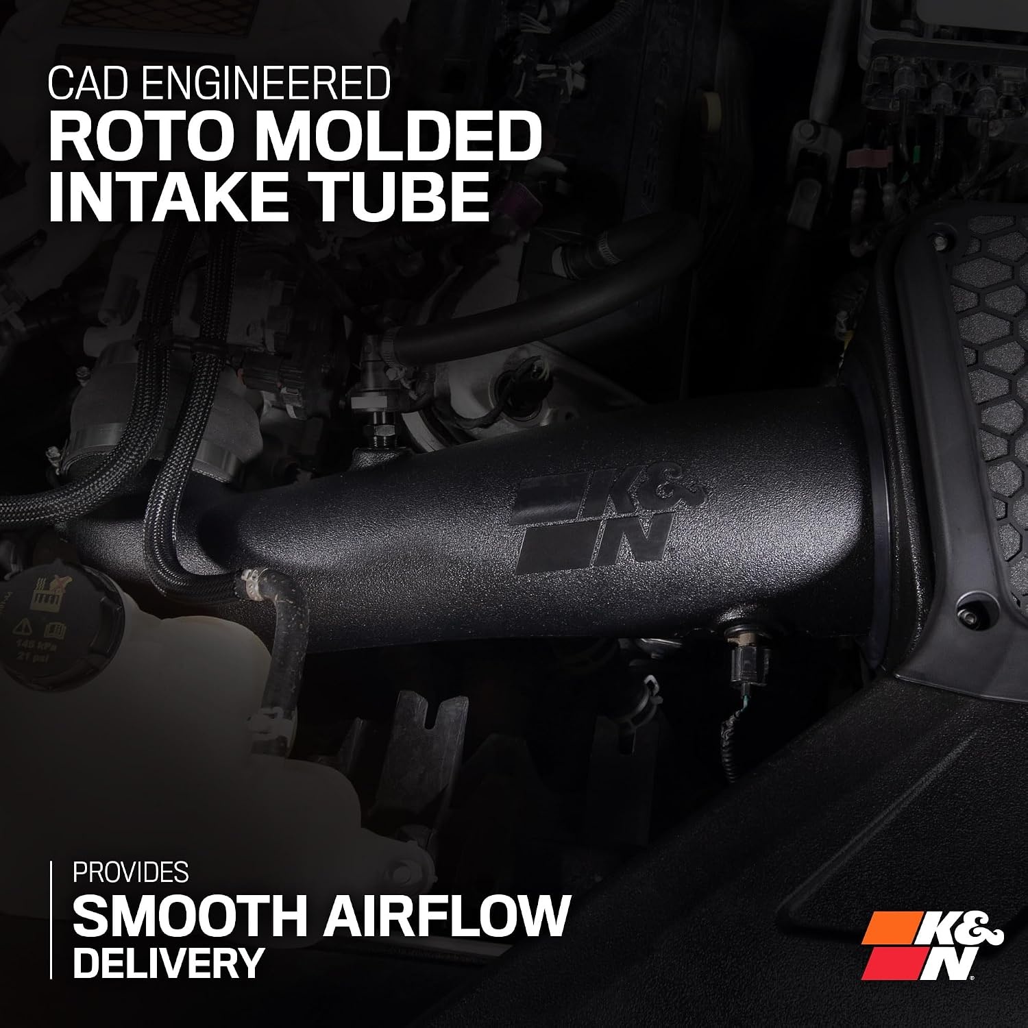 image:imageKampN Cold Air Intake System HighFlow Air Filter Increase Performance amp Towing Compatible with 20232024 Ford F150 Raptor F150 Raptor R 632624