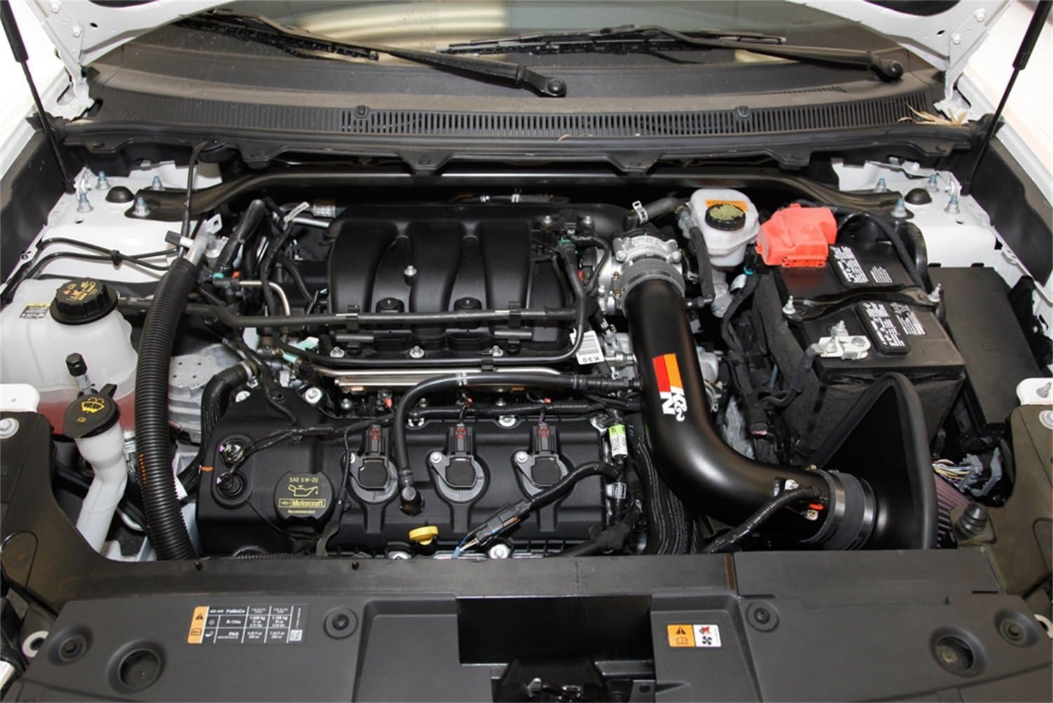image:imageKampN Cold Air Intake System HighFlow AirFilter Increase Performance amp Horsepower Compatible with 20112014 FORD Edge 772583KS