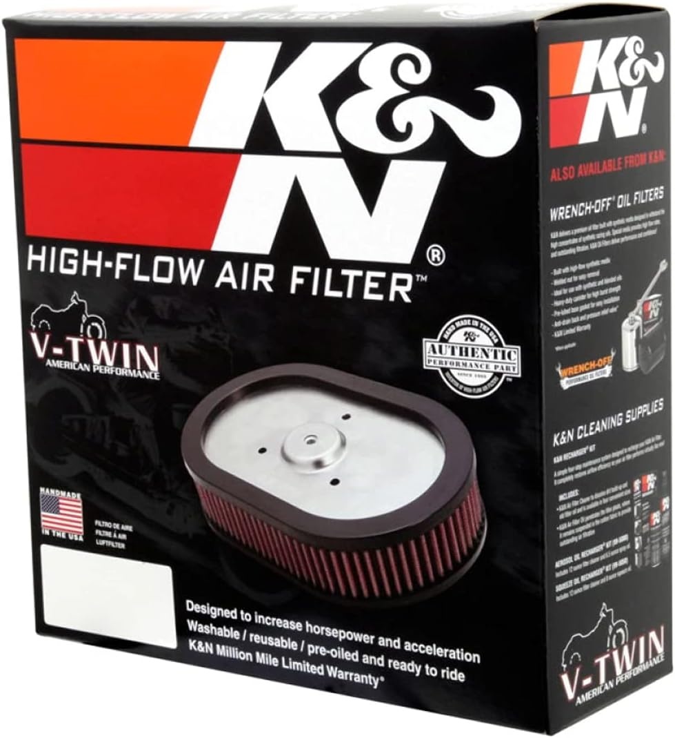 image:imageKampN Engine Air Filter High Performance Premium Powersport Air Filter Fits 20022010 BUELL Firebolt XB12R Lightning CityX XB9SX Long XB12SS XB12SCG Ulysses and other select models BU9003