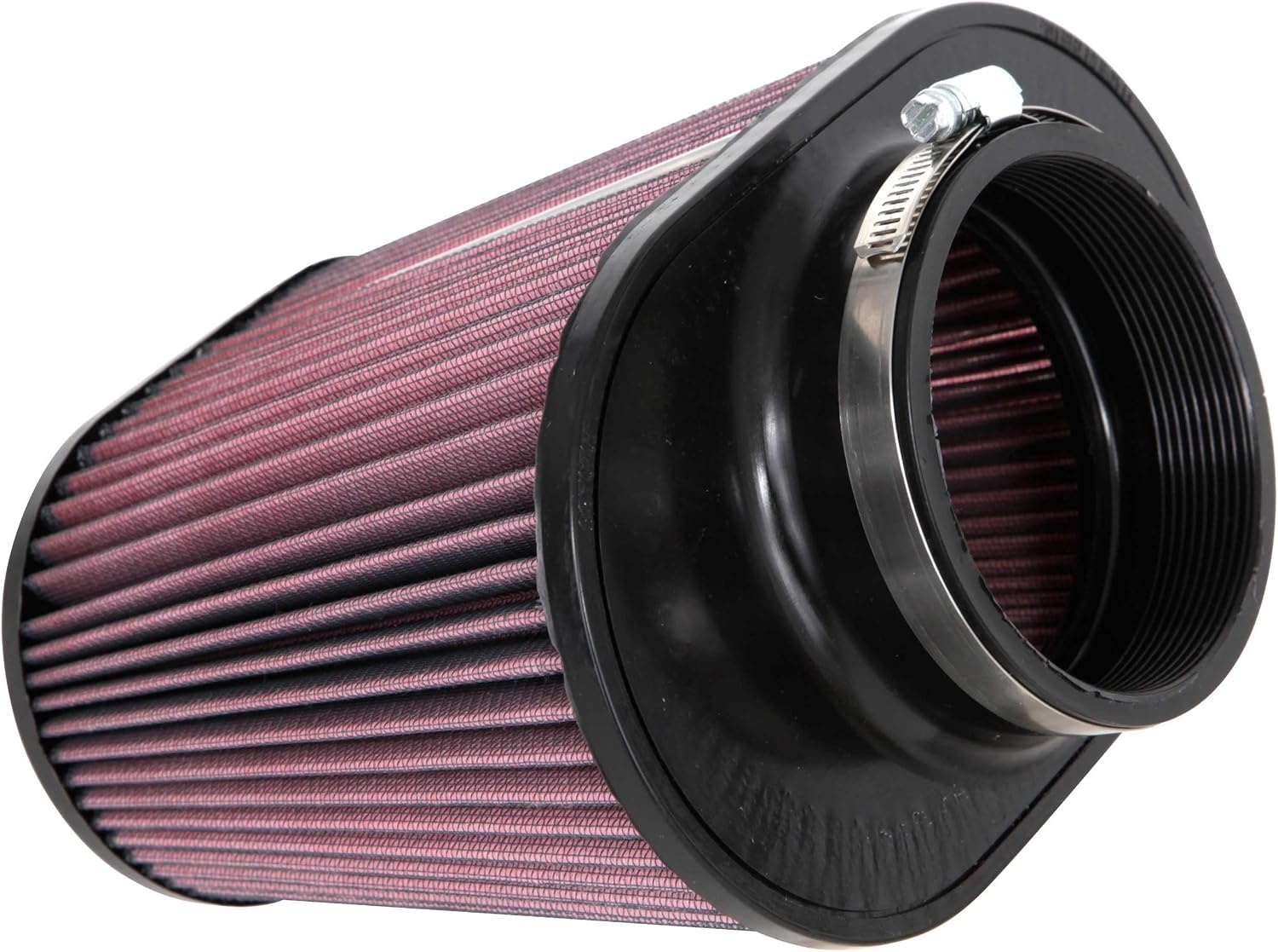 image:imageKampN HighFlow Original Lifetime Universal ClampOn Air Filter High Performance Premium Washable Flange Diameter 4 In Filter Height 75 In Flange Length 15 In Shape Oval Tapered RE1040