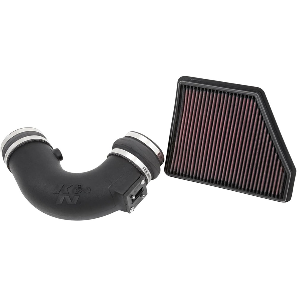 image:imageKampN Cold Air Intake System HighFlow Air Filter Increase Performance amp Acceleration Compatible with 20102014 Chevrolet Camaro SS 573074