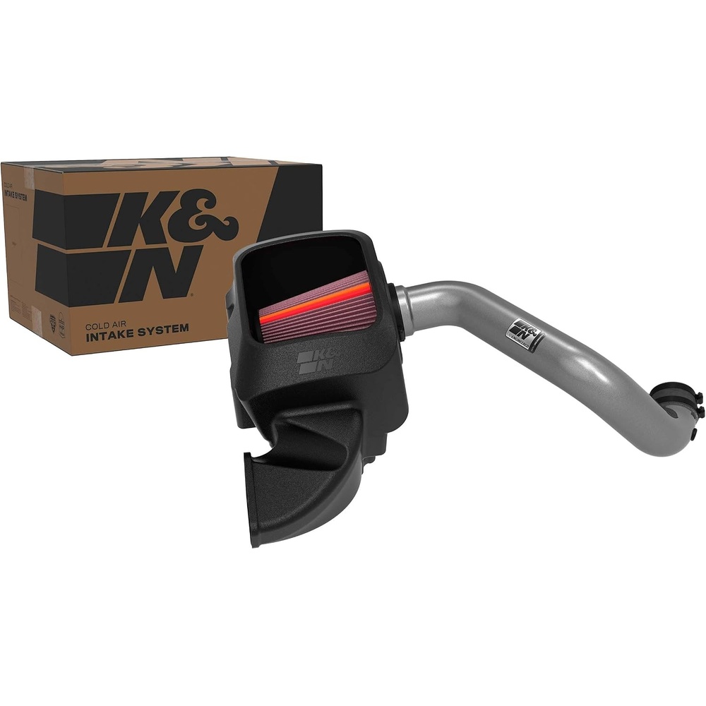 image:imageKampN Cold Air Intake System HighFlow Air Filter Increase Performance amp Towing Compatible with 20132024 RAM 1500 771564KSNextGen Metal Intake