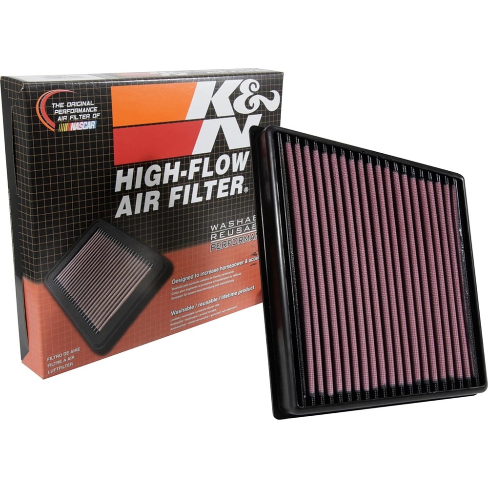 image:imageKampN Engine Air Filter Increase Power amp Towing Washable Premium Replacement Air Filter Compatible with 20152019 JAGUARLAND ROVER FPace XF XE Range Rover Velar 333074