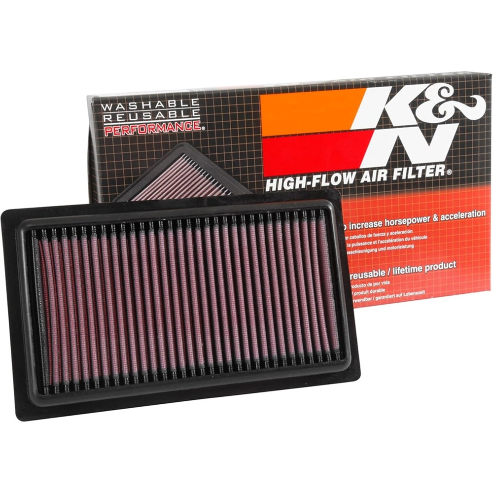 image:imageKampN Engine Air Filter Reusable Clean Every 75000 Miles Washable Premium Replacement Car Air Filter Compatible with 20142019 HYUNDAI i20 II 333052