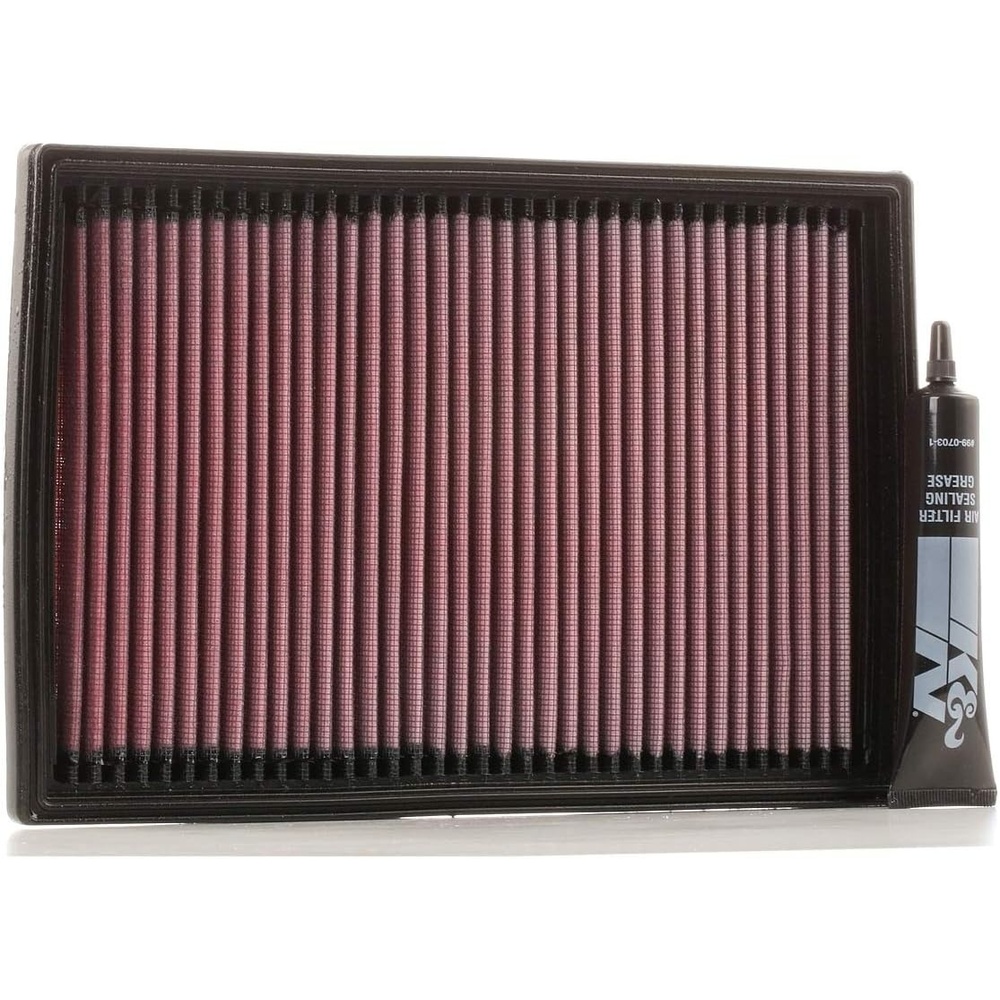 image:imageKampN Engine Air Filter Reusable Clean Every 75000 Miles Washable Replacement Car Air Filter Compatible 19912007 CADILLACVOLKSWAGENSEATSKODA CTSV Caddy Polo Inca Ibiza Cordoba 332649
