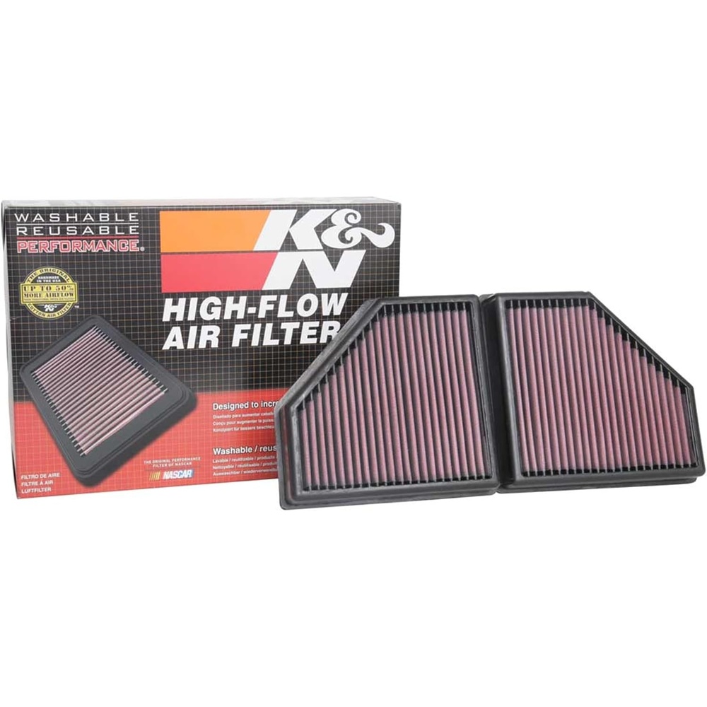 image:imageKampN HighFlow Original Lifetime Engine Air Filter Increase Power Premium Washable Compatible with 20162019 BMW 750i Alpine B7 X7 335086