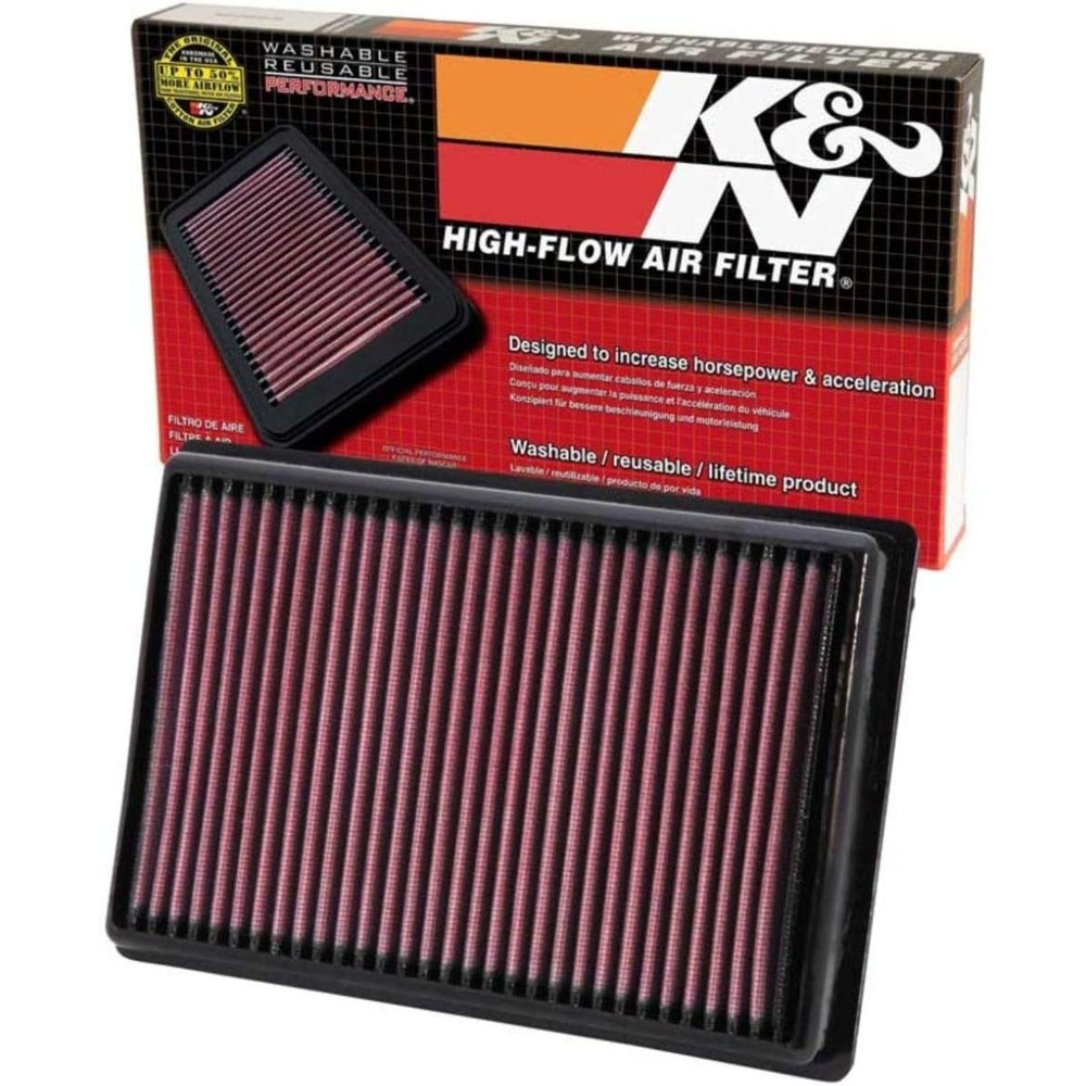 image:imageKampN HighFlow Original Lifetime Engine Air Filter Increase Power amp Towing Washable Replacement Air Filter Compatible with 20092020 BMW HP4 amp Select Models BM1010