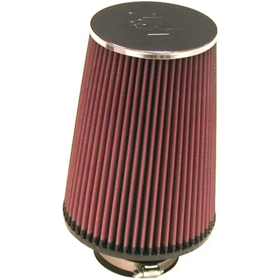 image:imageKampN HighFlow Original Lifetime Universal ClampOn Air Filter High Performance Premium Washable Flange Diameter 3 In Filter Height 8 In Flange Length 175 In Shape Round Tapered RC5106