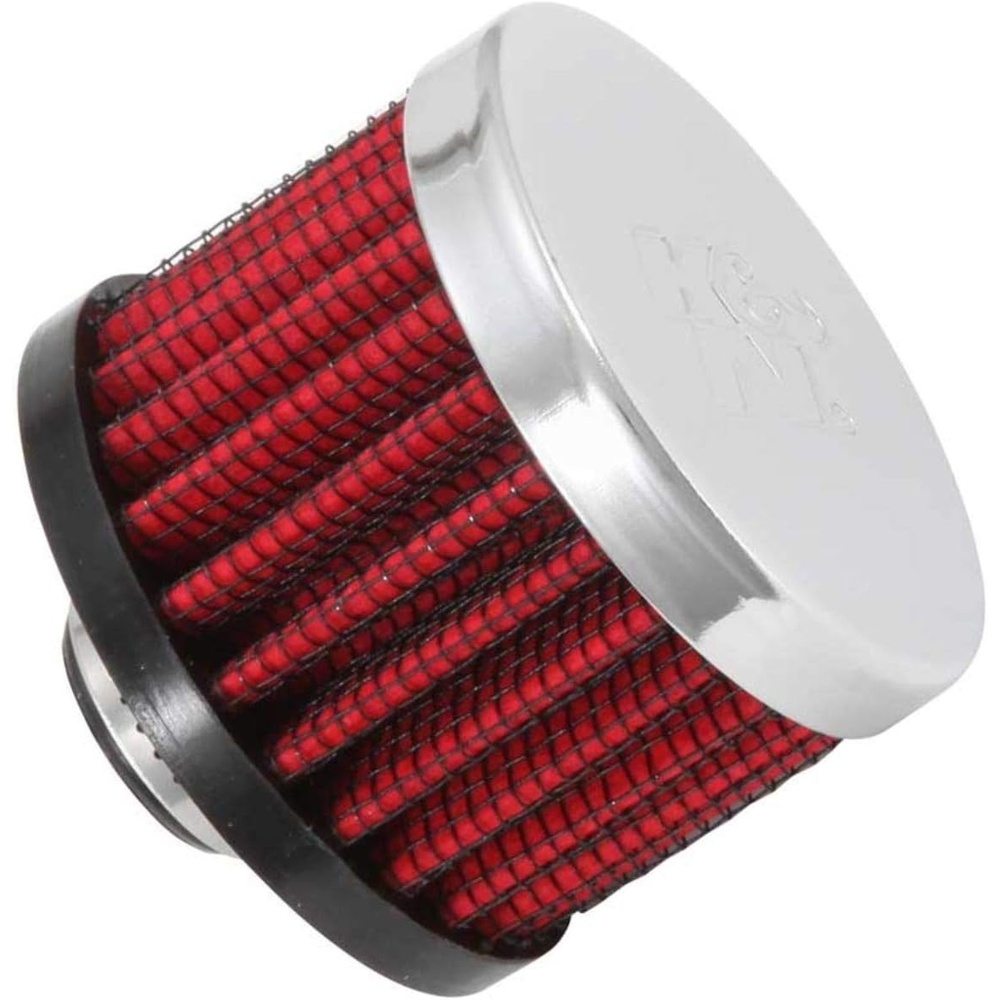 image:imageKampN Vent Air FilterBreather High Performance Premium Washable Replacement Engine Filter Flange Diameter 0375 in Filter Height 15 in Flange Length 04375 in Shape Breather 621320