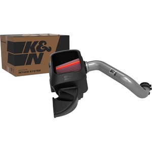 K&N Cold Air Intake System: High-Flow Air Filter, Increase Performance & Towing: Compatible with 2013-2024 RAM: 1500, 77-1564KS(NextGen Metal Intake)